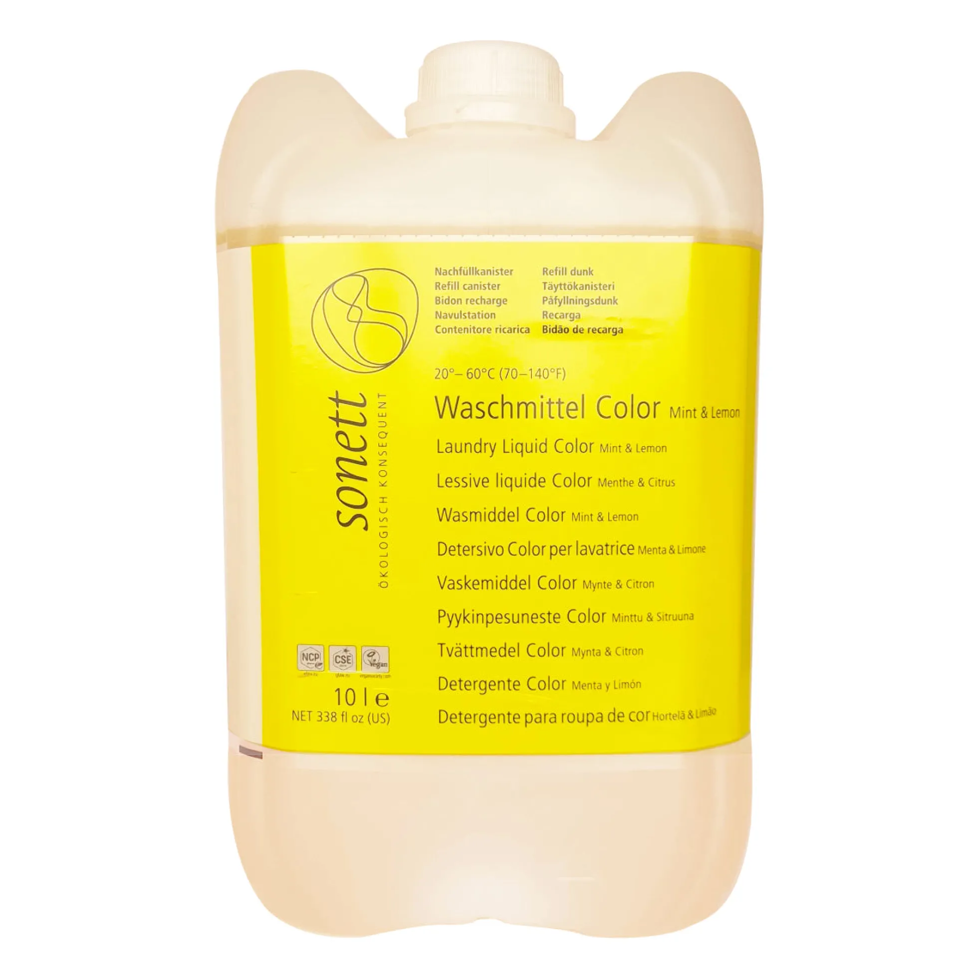 Detergente líquido ropa color Sonett 10L