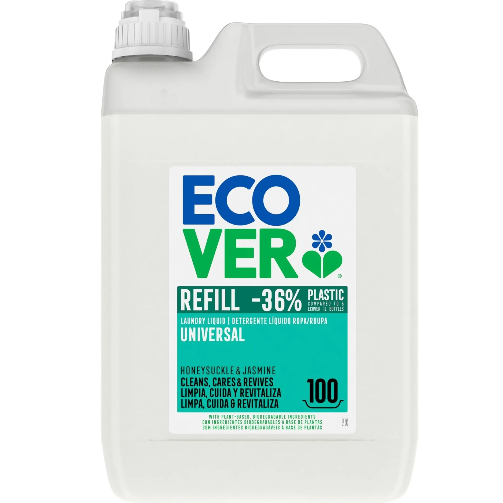 Detergente Líquido Universal Ecover 5 L