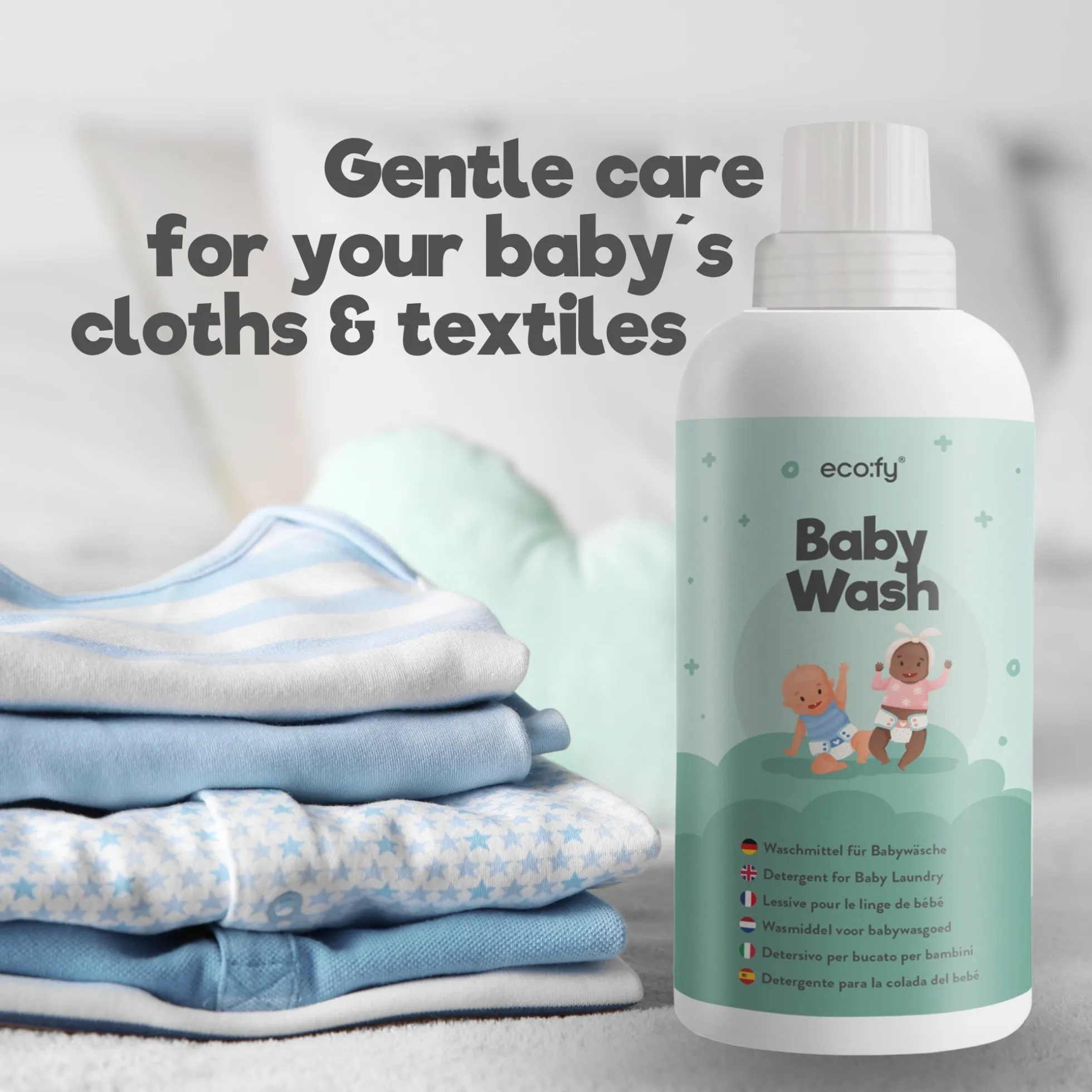 Detergente Para La Colada Del Bebé - Eco:fy - 5 L
