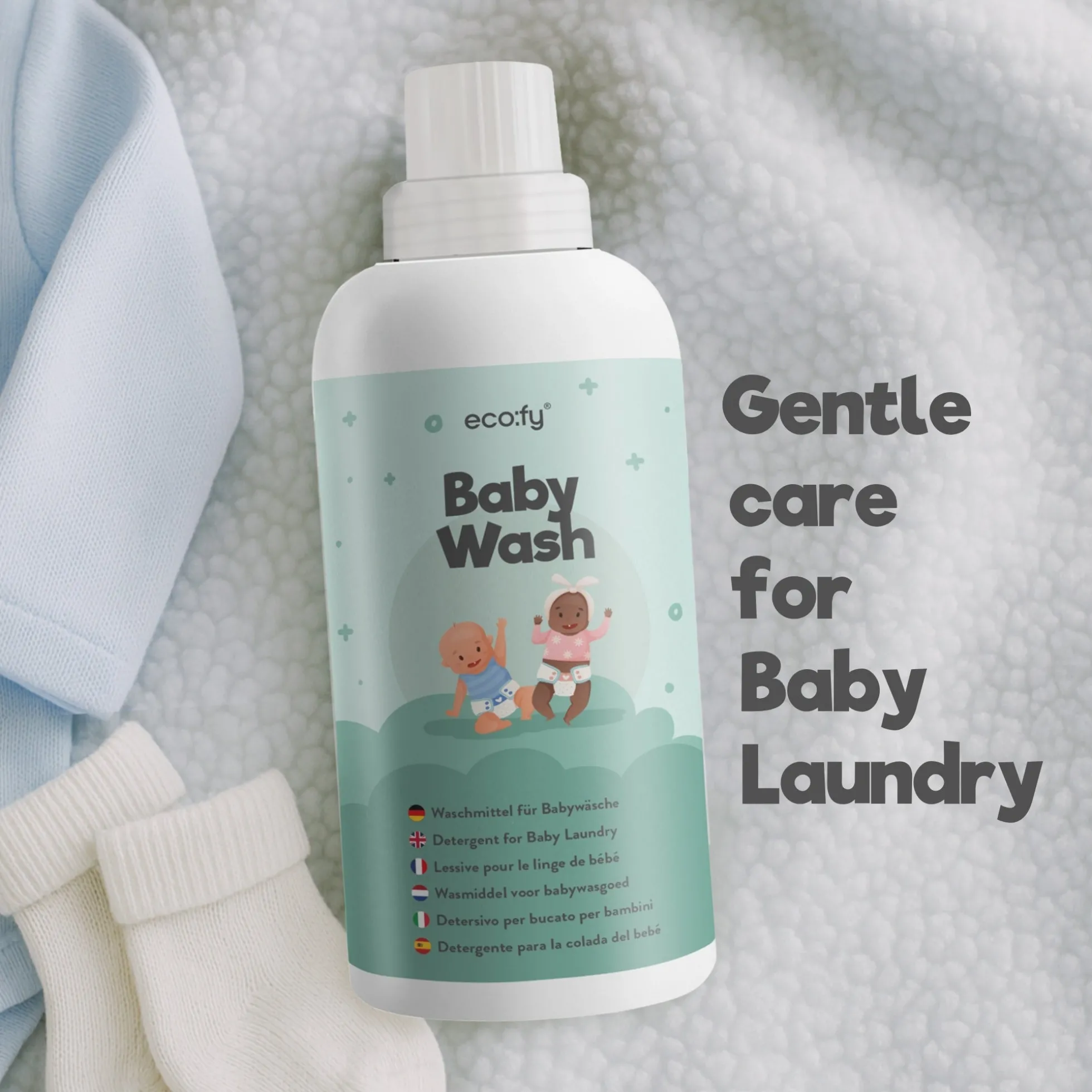 Detergente Para La Colada Del Bebé - Eco:fy - 5 L