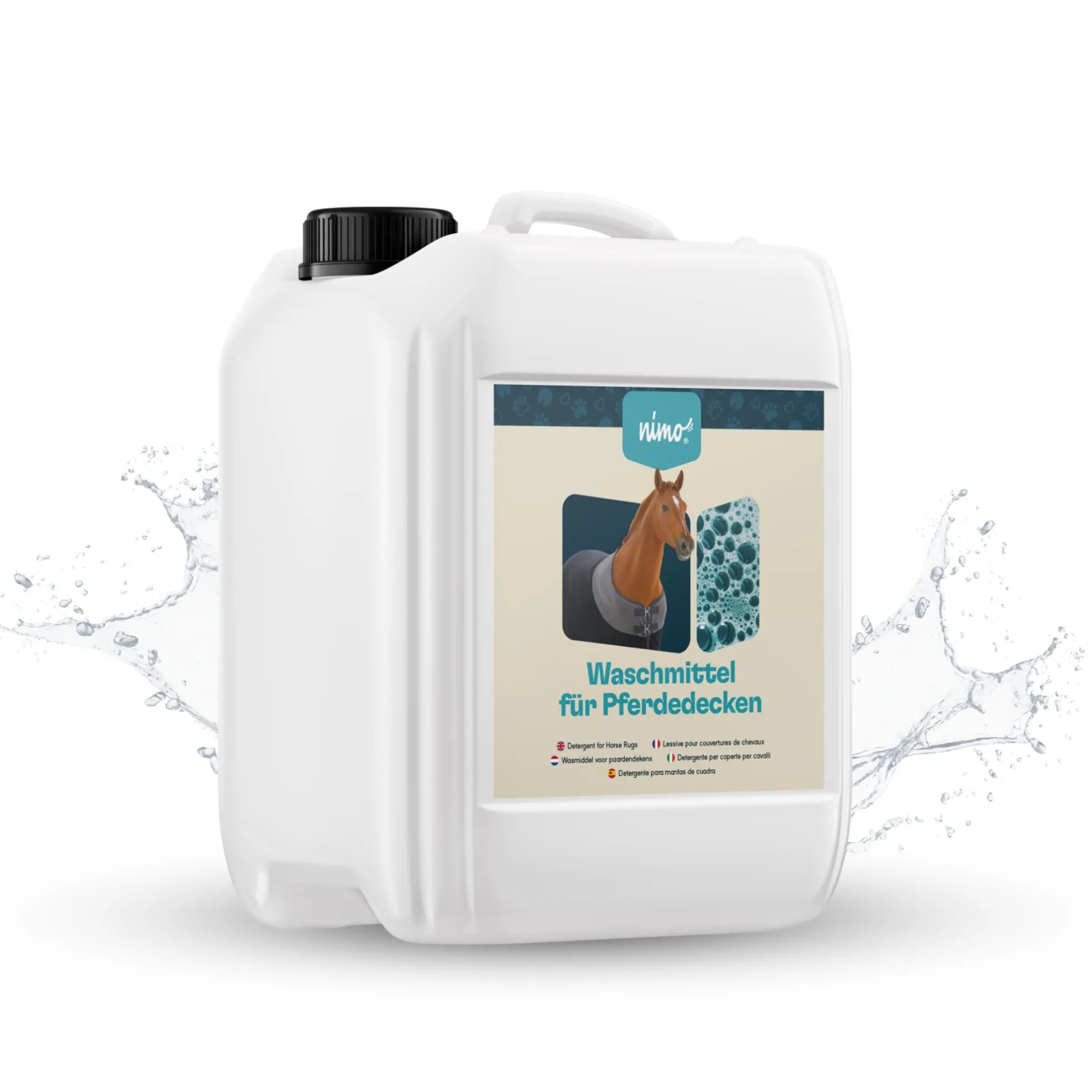 Detergente Para Mantas De Caballo - Nimo - 5 L