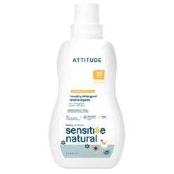 Detergente para ropa Sensitive Natural Baby Care Attitude 35 lavados