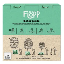 Detergente Ropa BIO Eco Pack Flopp 70 cápsulas