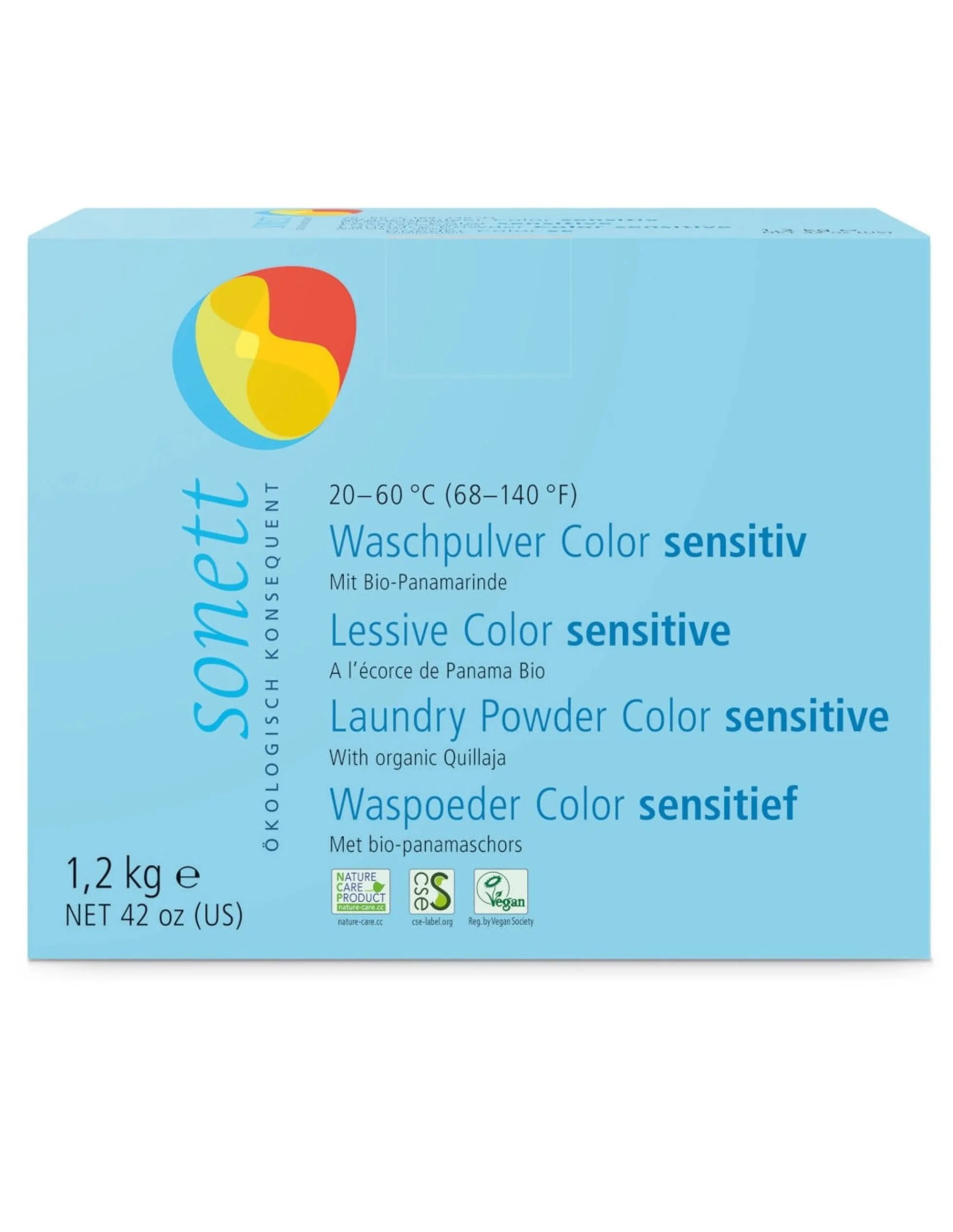 Detergente Ropa Neutral Sonett, 1,2 kg