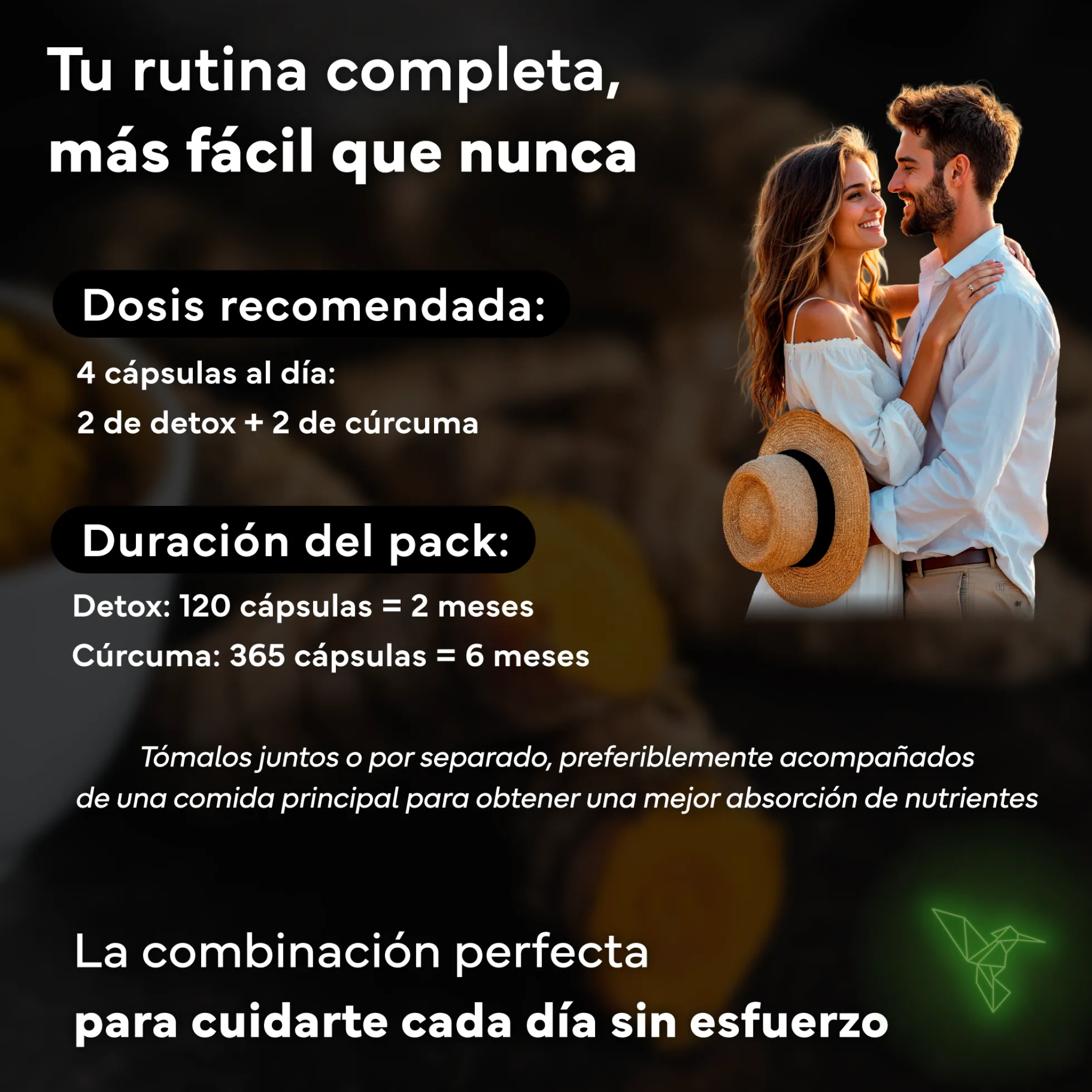 Detox Natural Con Cardo Mariano + Cúrcuma Eco. Sevens Nutrition. Detox Hepático, Digestivo Y Antiinflamatorio Natural