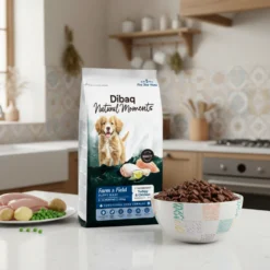 Dibaq Natural Moments 5 Star Pavo Y Pollo Cachorro Razas Grandes 12 Kg