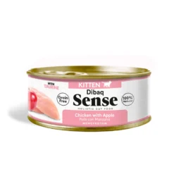 Dibaq Sense Cat Kitten Pollo Con Manzana (70 G X 12 Uds)
