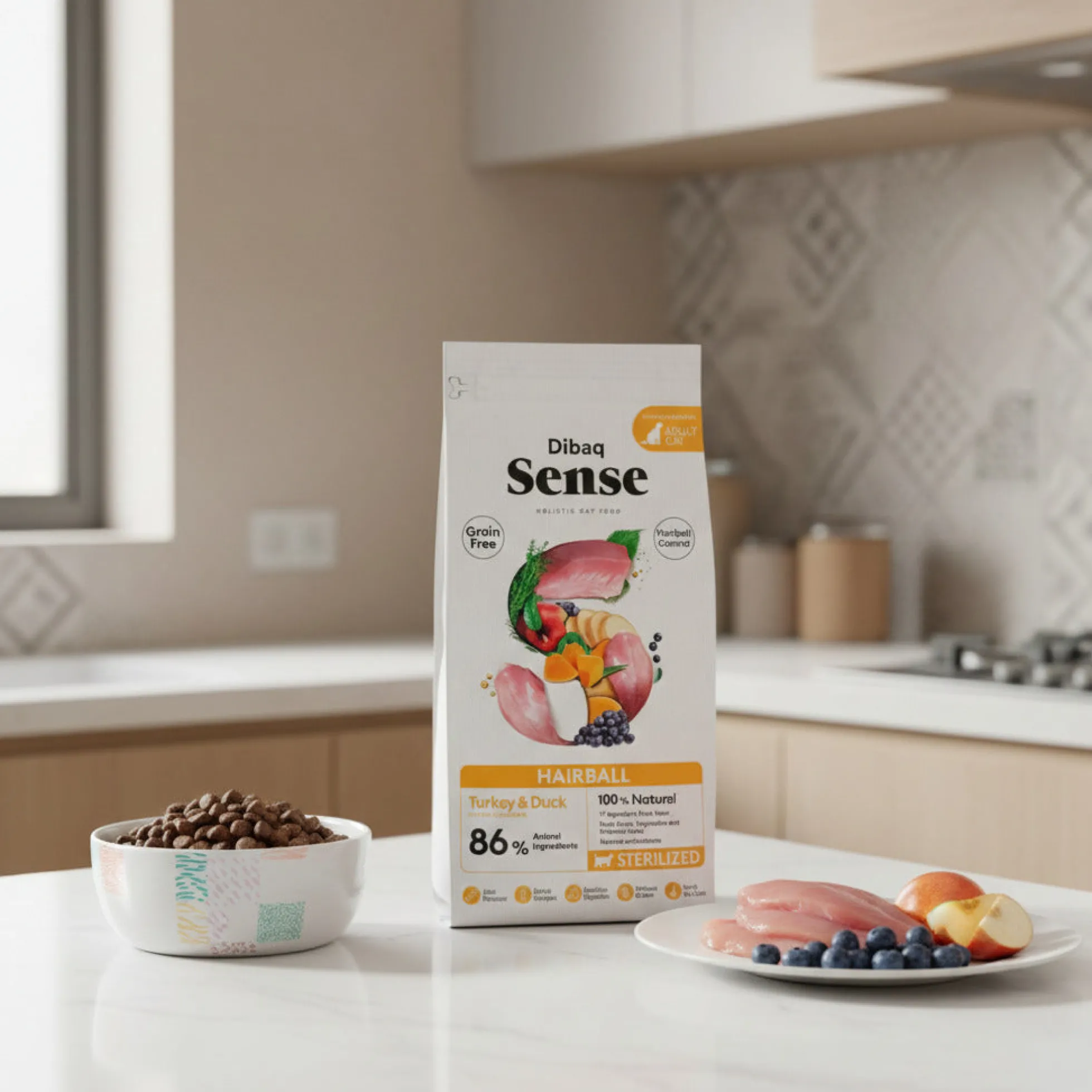 Dibaq Sense Grain Free Hairball 1,5 Kg
