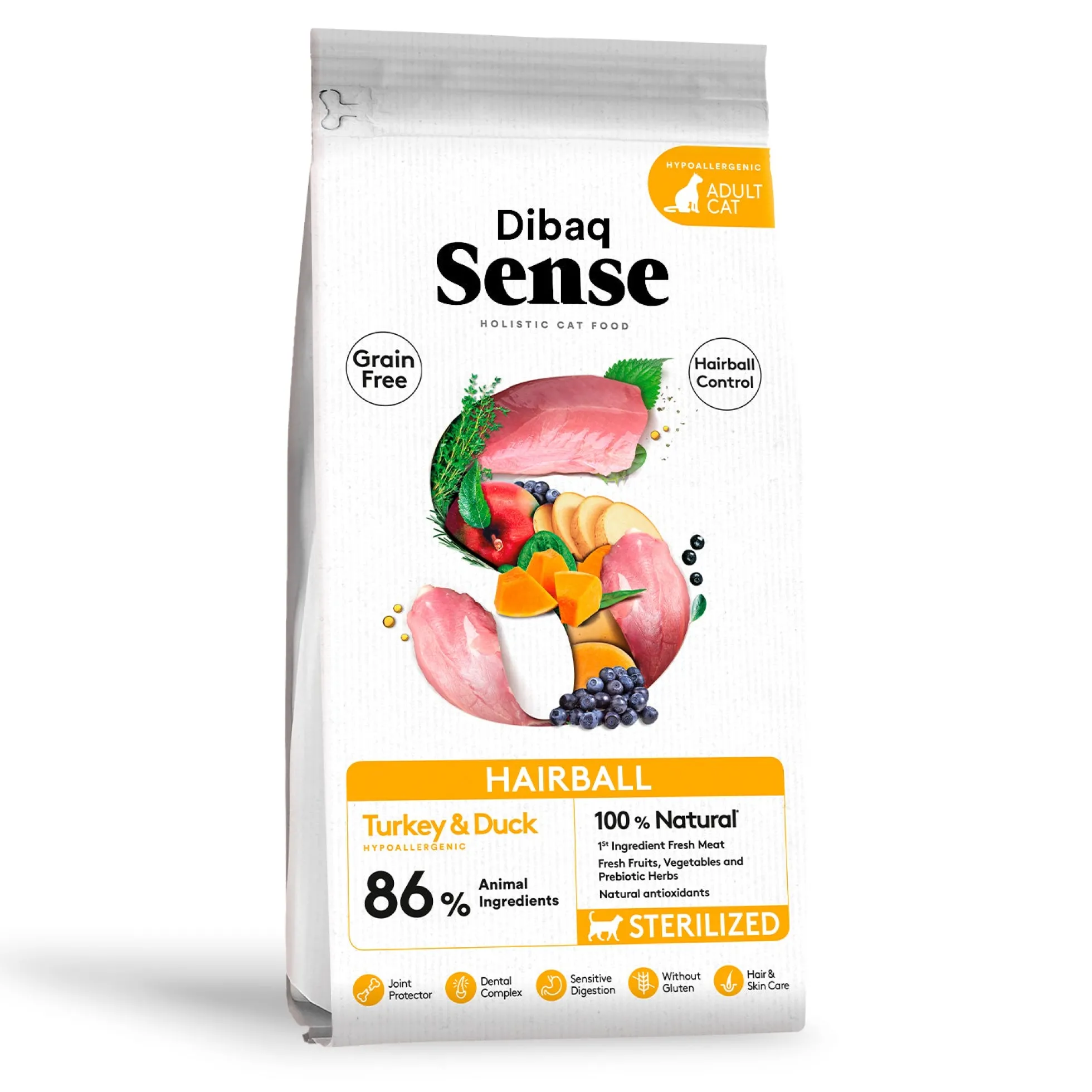 Dibaq Sense Grain Free Hairball 1,5 Kg