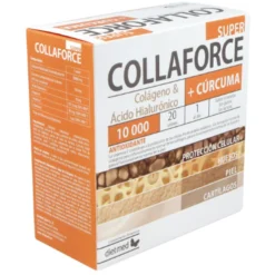 Dietmed Collaforce Super + Curcuma - 20 Unidades, Color Blanco, 500 G