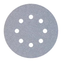 5 discos adhesivos de lijarpara lijadoras excéntricas Ø 125 mm Wolfcraft Grano 60