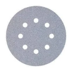 25 discos adhesivos de lijar para excéntricas Ø 125 mm Wolfcraft Grano 40