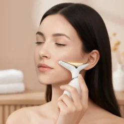 Dispositivo De Limpieza Facial Ems Y Led – Iones Positivos/negativos, Antiedad