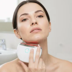Dispositivo De Masaje Gua Sha Eléctrico Facial Y Corporal – Vibraciones, Calor Y Luz Roja