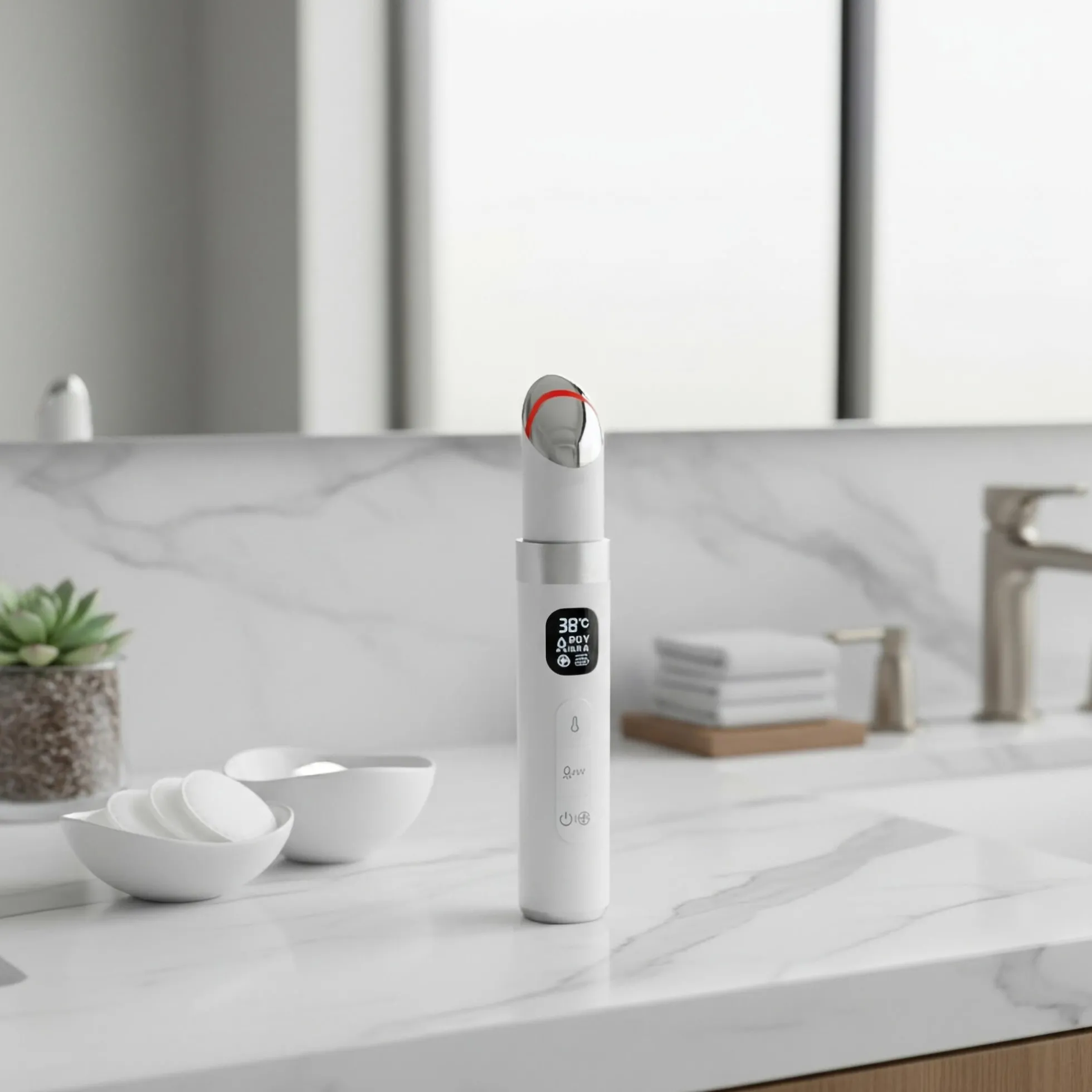 Dispositivo De Precisión Para El Contorno De Ojos Ems Y Led – Antiojeras, Antiarrugas