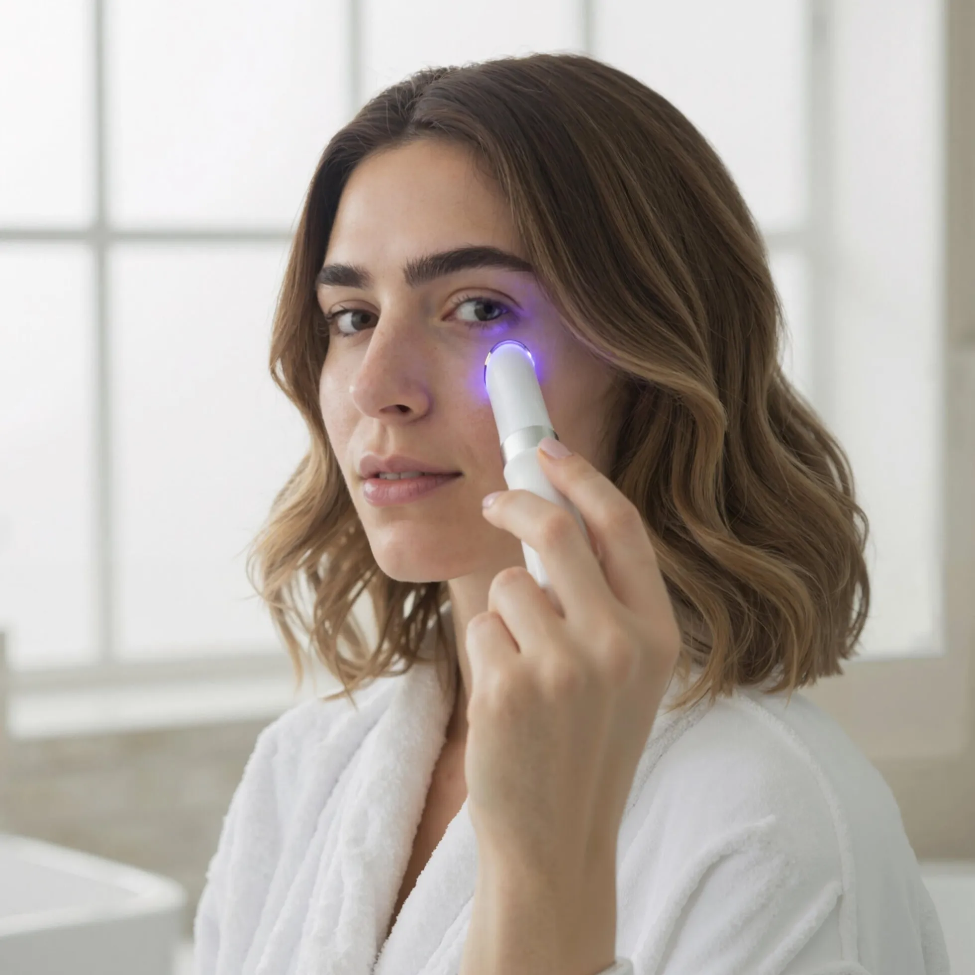 Dispositivo De Precisión Para El Contorno De Ojos Ems Y Led – Antiojeras, Antiarrugas