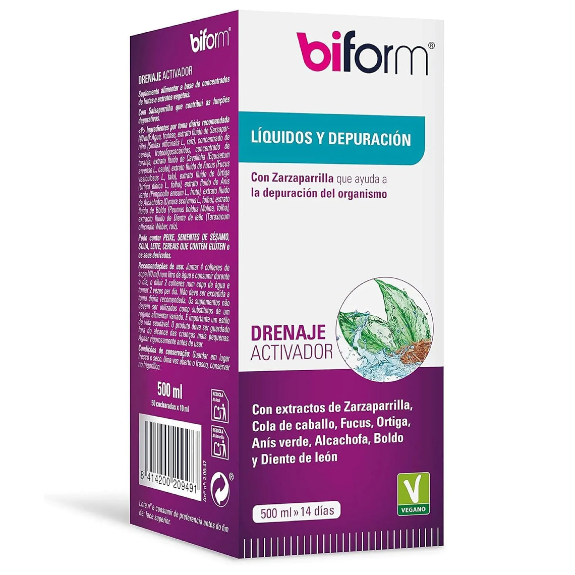 Drenaje Activador BIFORM 500ml