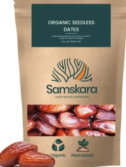 Dátiles Deglet Nour Sin Hueso Bio - 9kg | Dátiles Ecológicos Naturales, Endulzante Vegano Sin Azúcares Refinados
