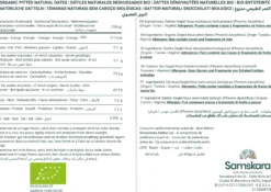 Dátiles Deglet Nour Sin Hueso Bio - 9kg | Dátiles Ecológicos Naturales, Endulzante Vegano Sin Azúcares Refinados