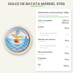 Dulce de Batata Márdel 370g