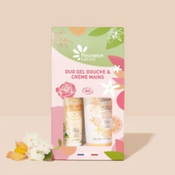 Duo Gel Ducha Rosa 50ml + Crema Manos Rosa 30ml