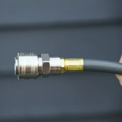 Durhand Carrete De Manguera Automático De 20 M Conector De 1/4'' Bsp Gris