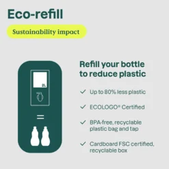 Eco-recambio de detergente para la ropa Flores silvestres Nature + technology 2 L 80 lavados