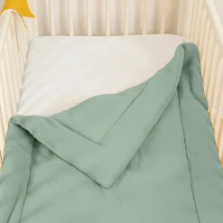 Edredón De Algodón Orgánico Verde