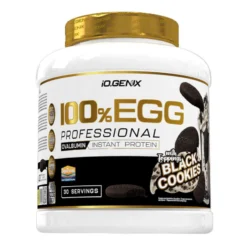 100% Egg Profesional (proteína De Huevo) - 900g - Black Cookies - Proteina Alternativa - Io.genix