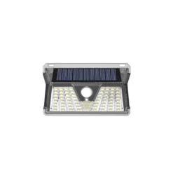 Elbat Aplique Led Solar - 260lm - Luz Fria 6500k - Sensor De Movimiento - Bateria 1200mah