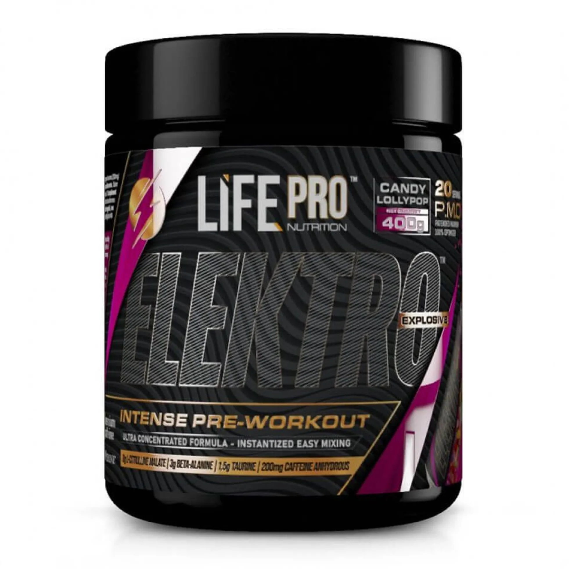 Elektro - 400g - Lollipop - Pre Entreno - Lifepro