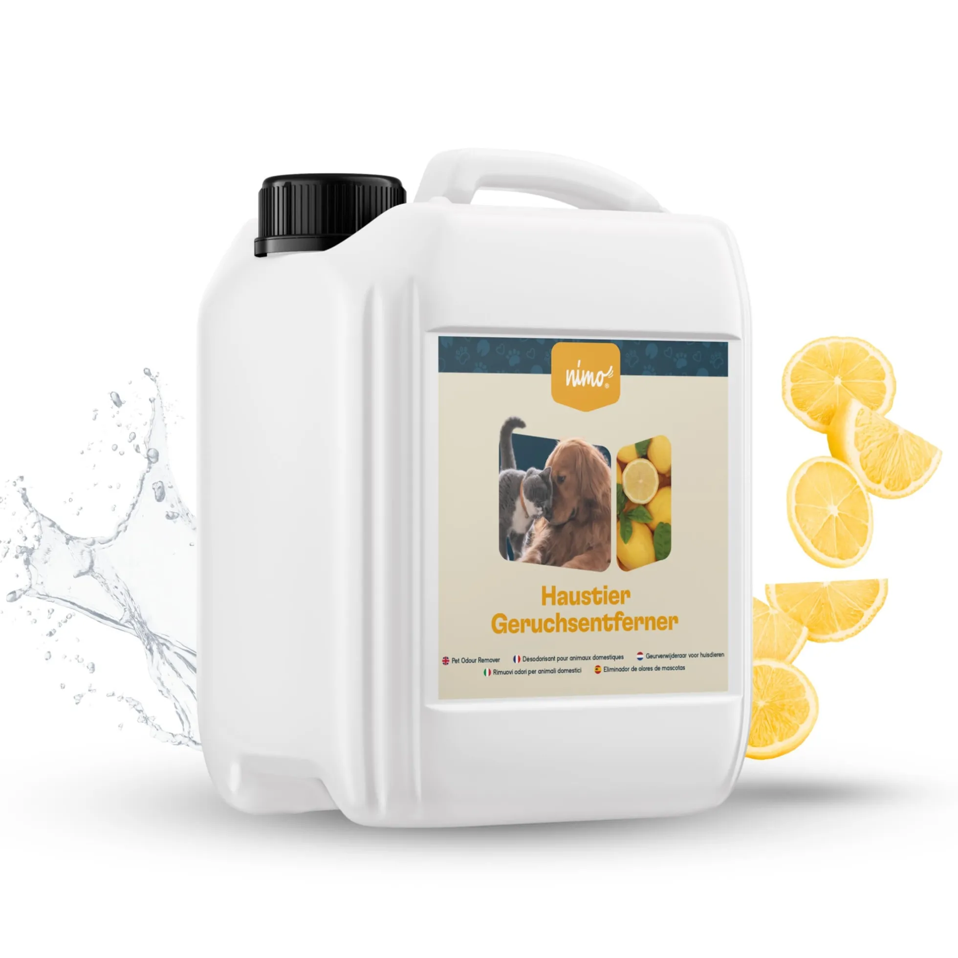 Eliminador De Olores Para Mascotas - Nimo - 2,5 L