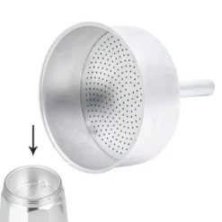 Embudo Cafetera Aluminio Classic / Inducción 12 Tazas