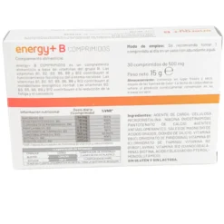Energy+ Adultos – Complejo De Vitaminas B Para Energía, Sistema Nervioso Y Cansancio