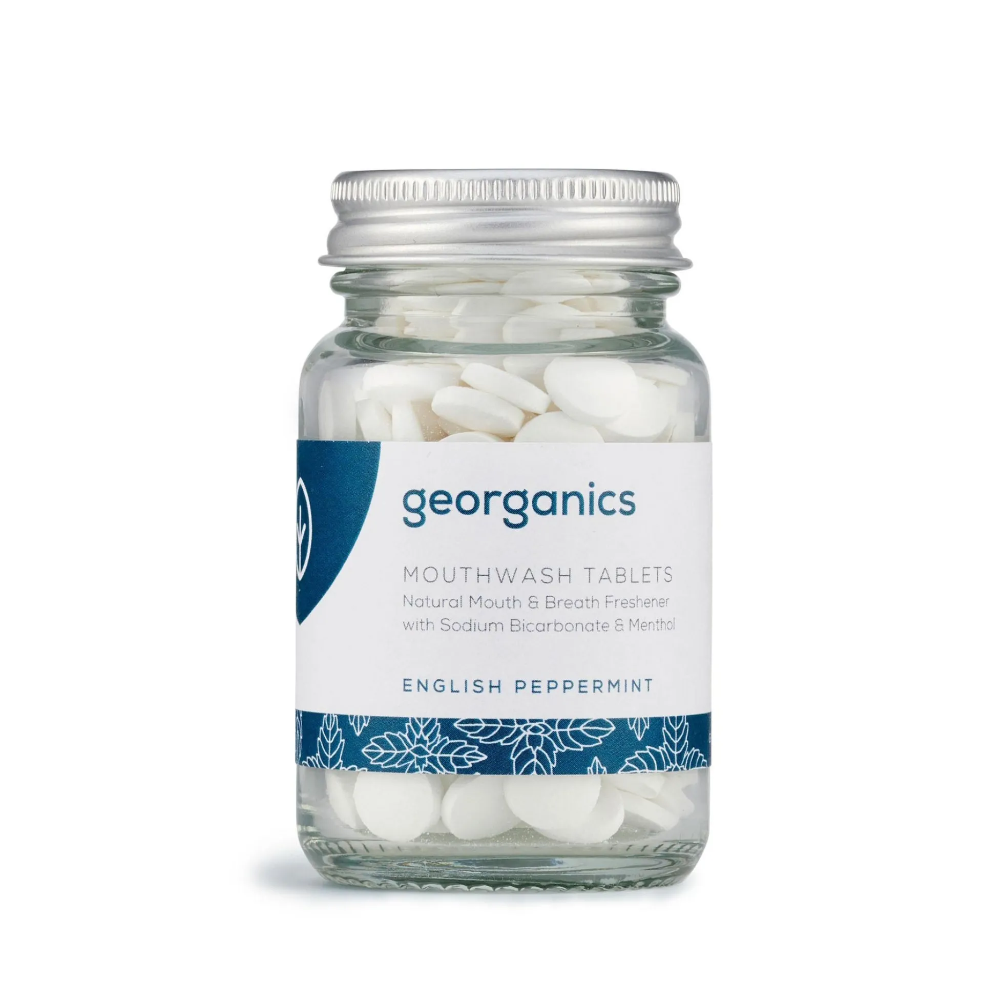 Enjuague Bucal sabor Menta 180 tabletas Georganics