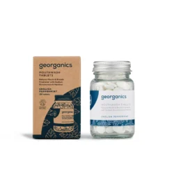Enjuague Bucal sabor Menta 180 tabletas Georganics
