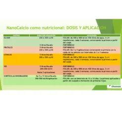 Enmienda Cálcica Nanocalcio Chamae Líquido Uso Profesional 5 Litros. El Calcio Eficiente. Sin Costes De Aplicación