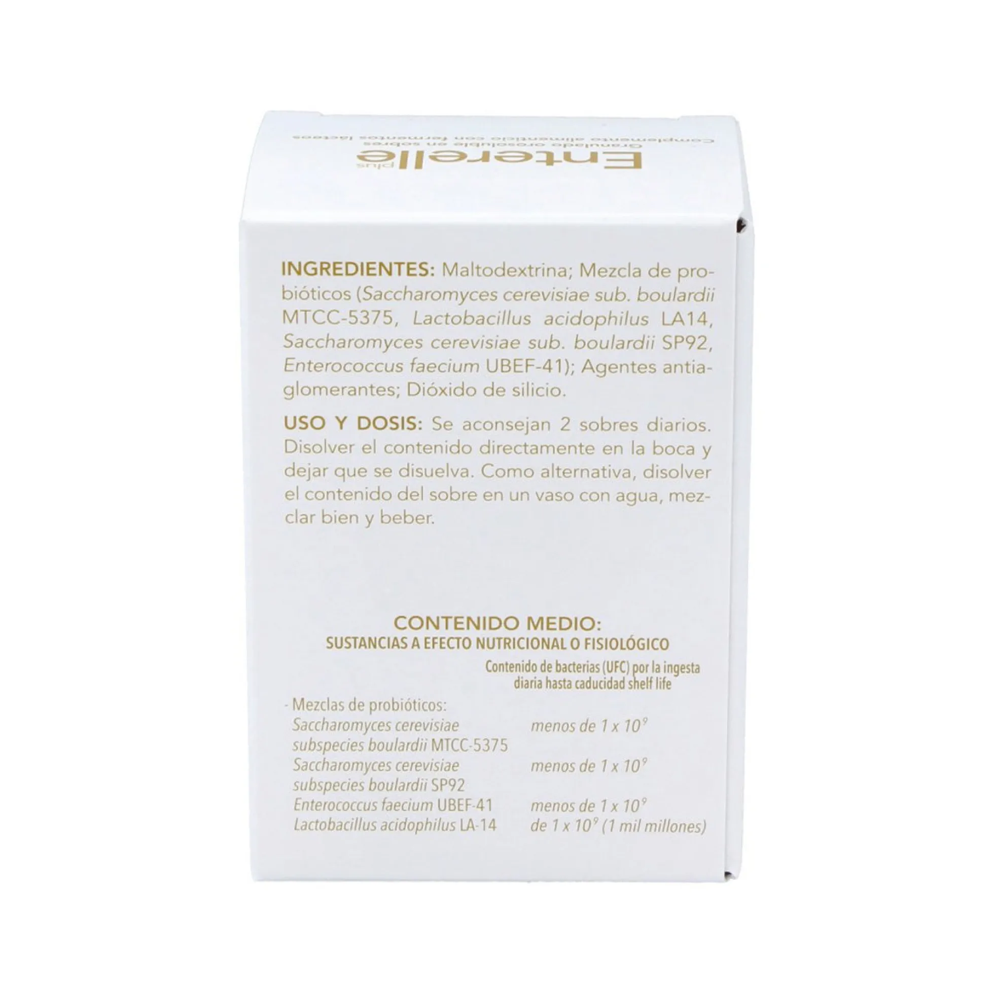 Enterelle plus probiótico Bromatech 24 sobres