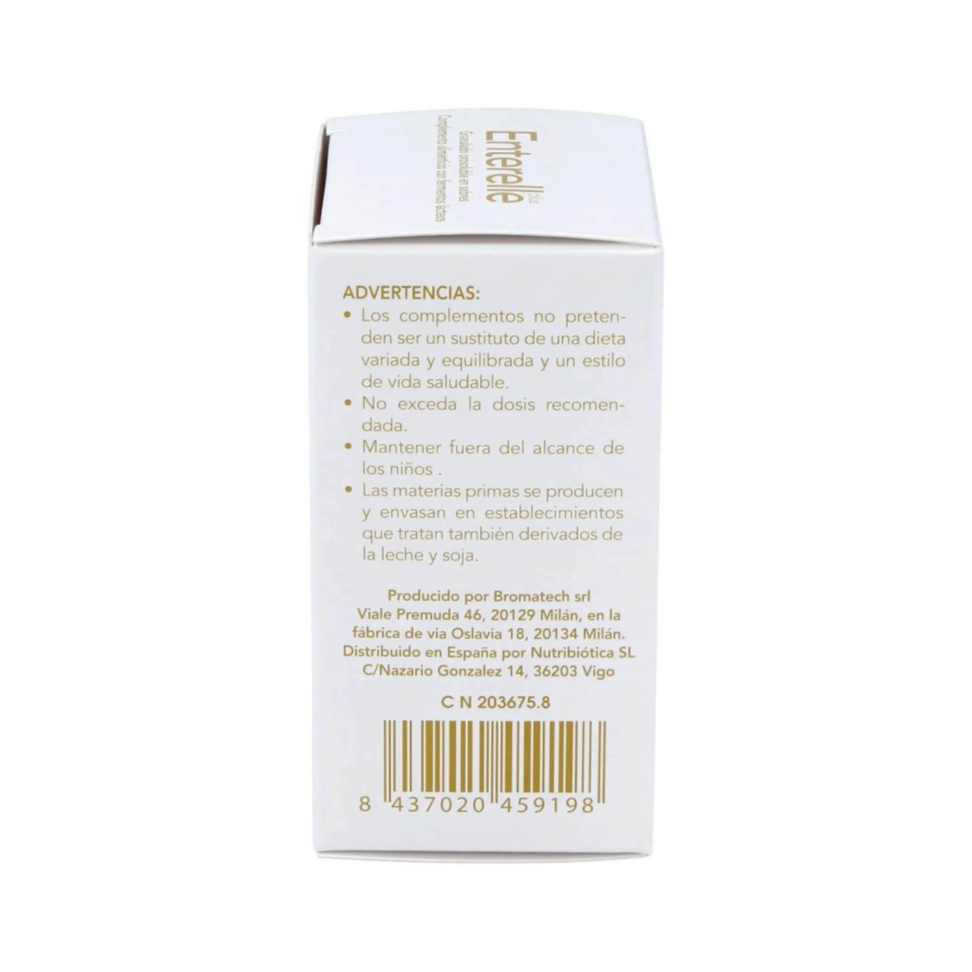 Enterelle plus probiótico Bromatech 24 sobres
