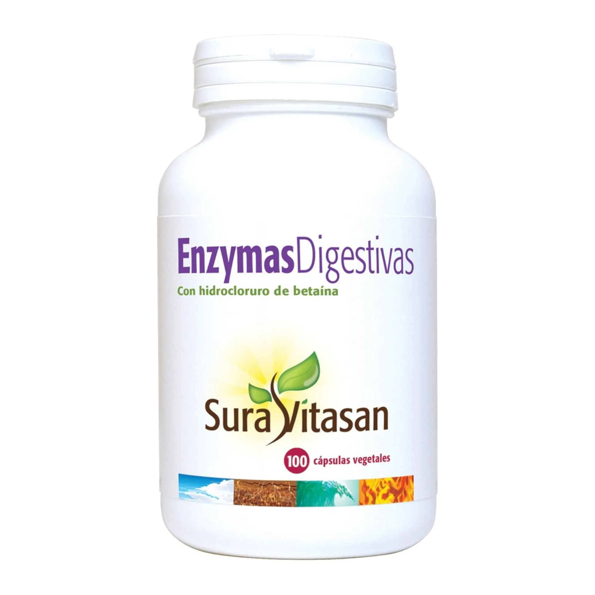 Enzimas digestivas Sura Vitasan 100 cápsulas