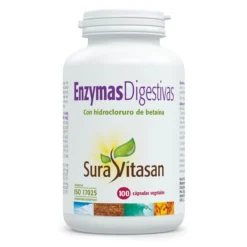 Enzimas digestivas Sura Vitasan 100 cápsulas