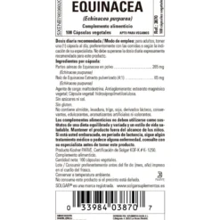 Equinácea, 100 cápsulas de 520mg
