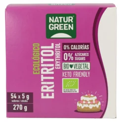 Eritritol Bio NaturGreen 54 Sticks monodósis de 5 gr