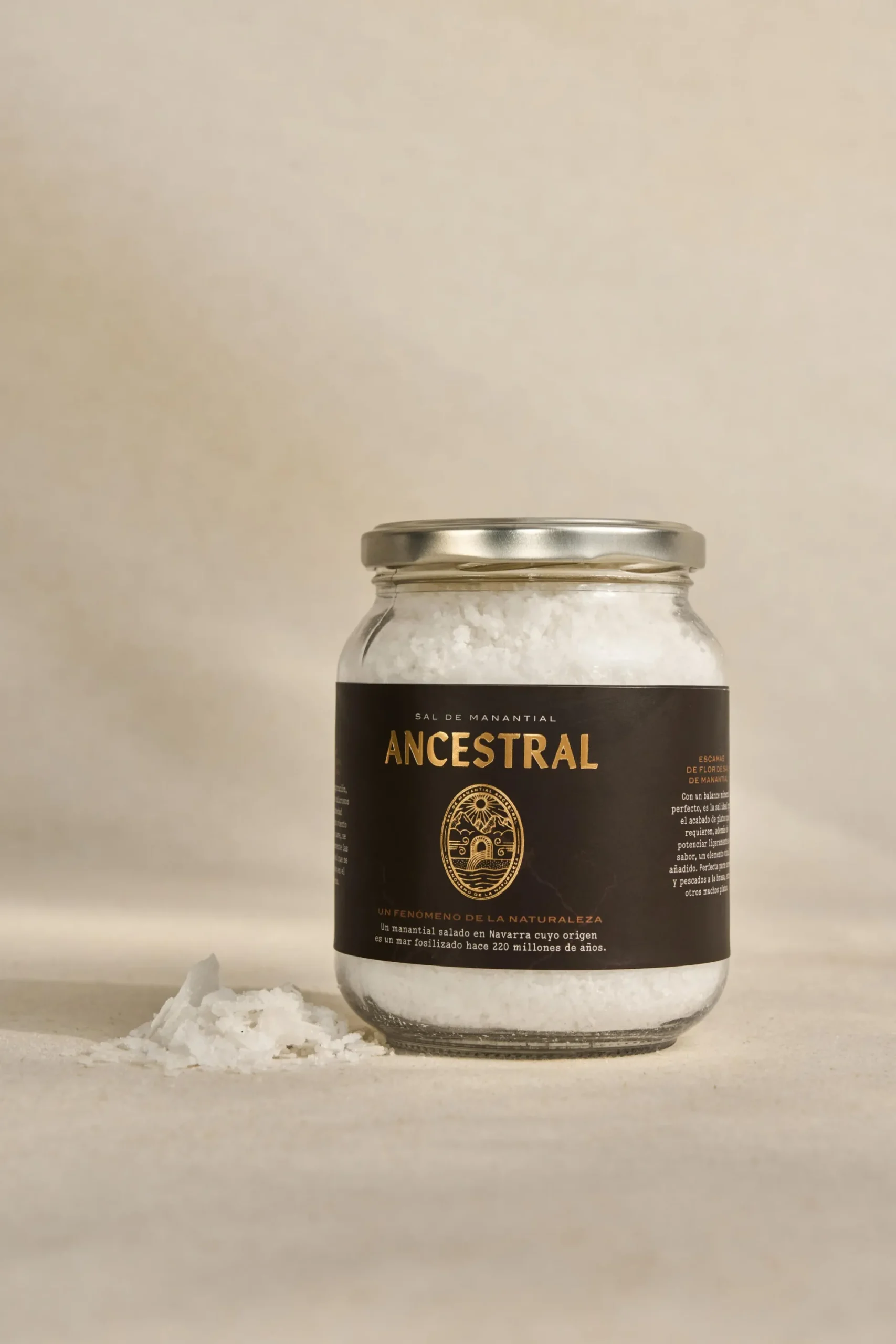 Escamas De Sal De Manantial 500 G