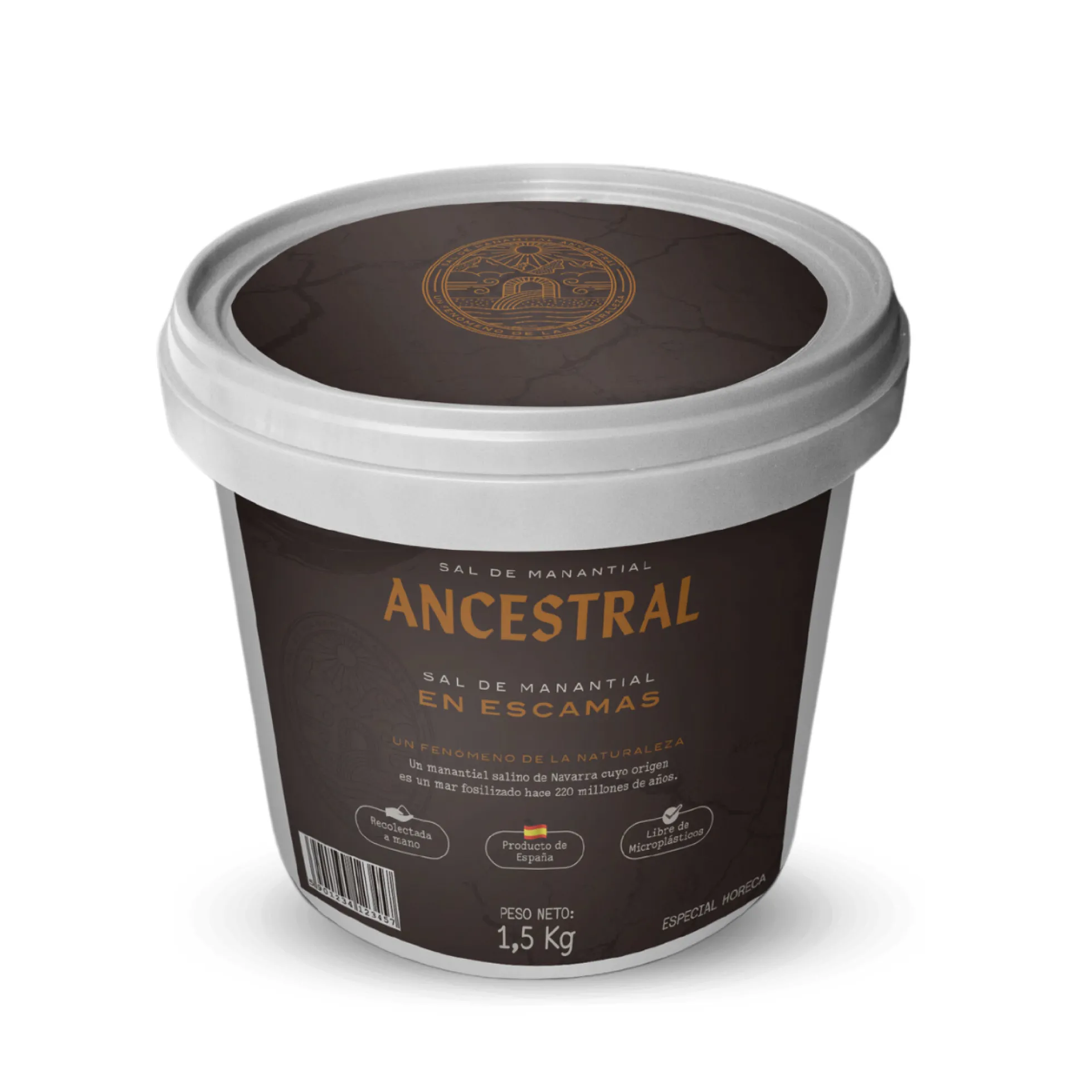 Escamas De Sal De Manantial 1500 G
