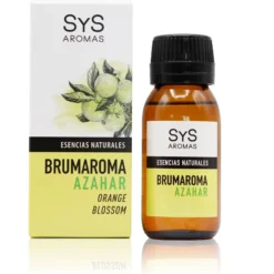 Esencia Hidrosoluble Azahar SYS Aromas 50 ml | Aroma Floral y Mediterráneo | Para Humidificadores y Difusores