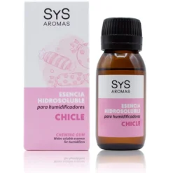 Esencia Hidrosoluble Chicle SYS Aromas 50 ml | Aroma Dulce y Afrutado | Para Humidificadores y Difusores