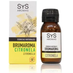 Esencia Hidrosoluble Citronela SYS Aromas 50 ml | Aroma Cítrico y Herbal | Para Humidificadores y Difusores