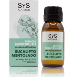 Esencia Hidrosoluble Eucalipto Mentolado SYS Aromas 50 ml | Aroma Herbal y Balsámico | Para Humidificadores y Difusores