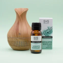 Esencia Hidrosoluble Eucalipto Mentolado SYS Aromas 50 ml | Aroma Herbal y Balsámico | Para Humidificadores y Difusores